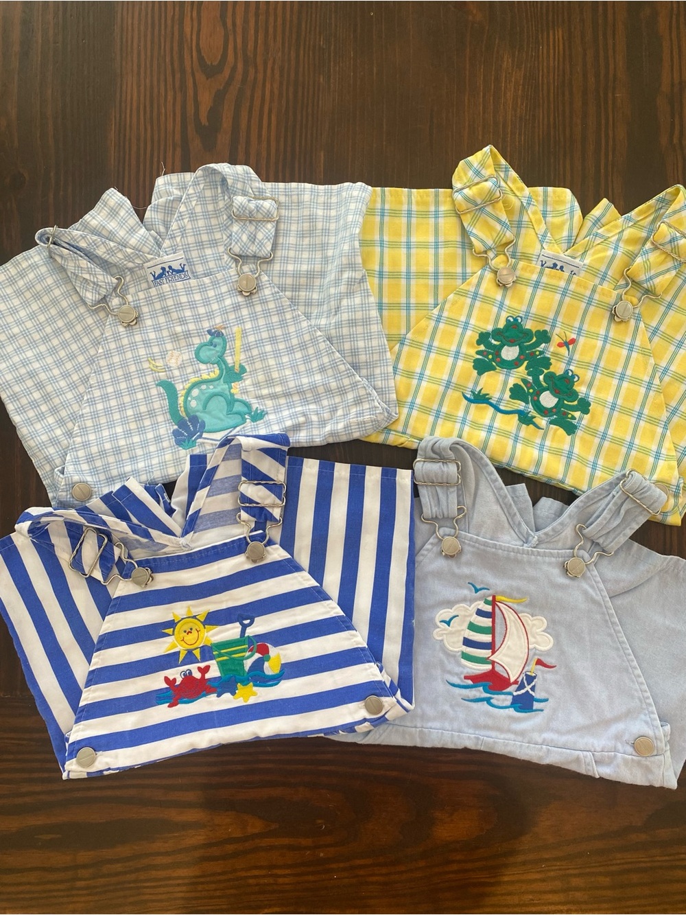 Kids Vintage Overalls Bundle- Fast Friends 4T